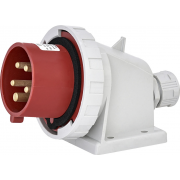Вилка настінна (силовий роз'єм) EPH-1653  IP67 (16A, 400V, 3P+N+PE)